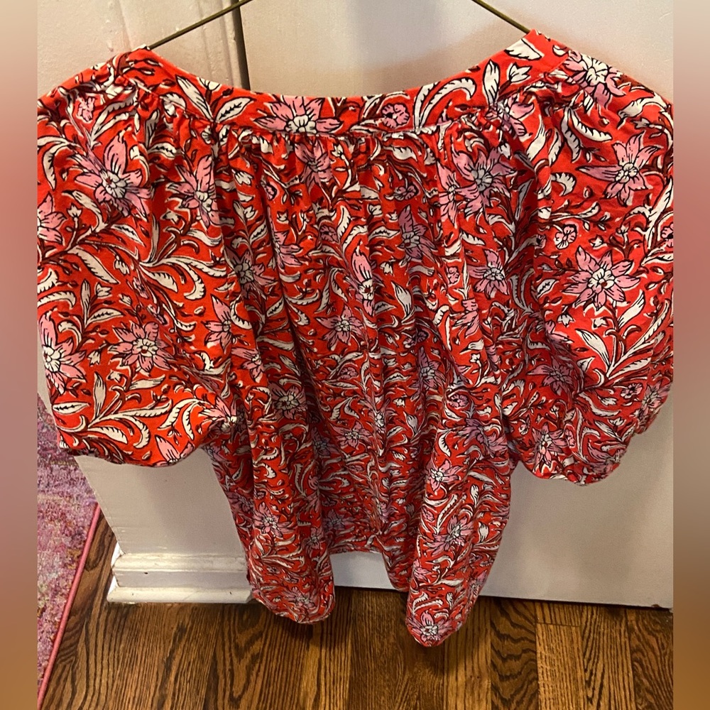 Loft floral print top - Picture 2 of 3